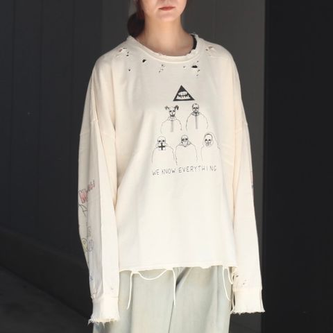 【残り一点】Skull & Chaos Long Sleeve T-shirt