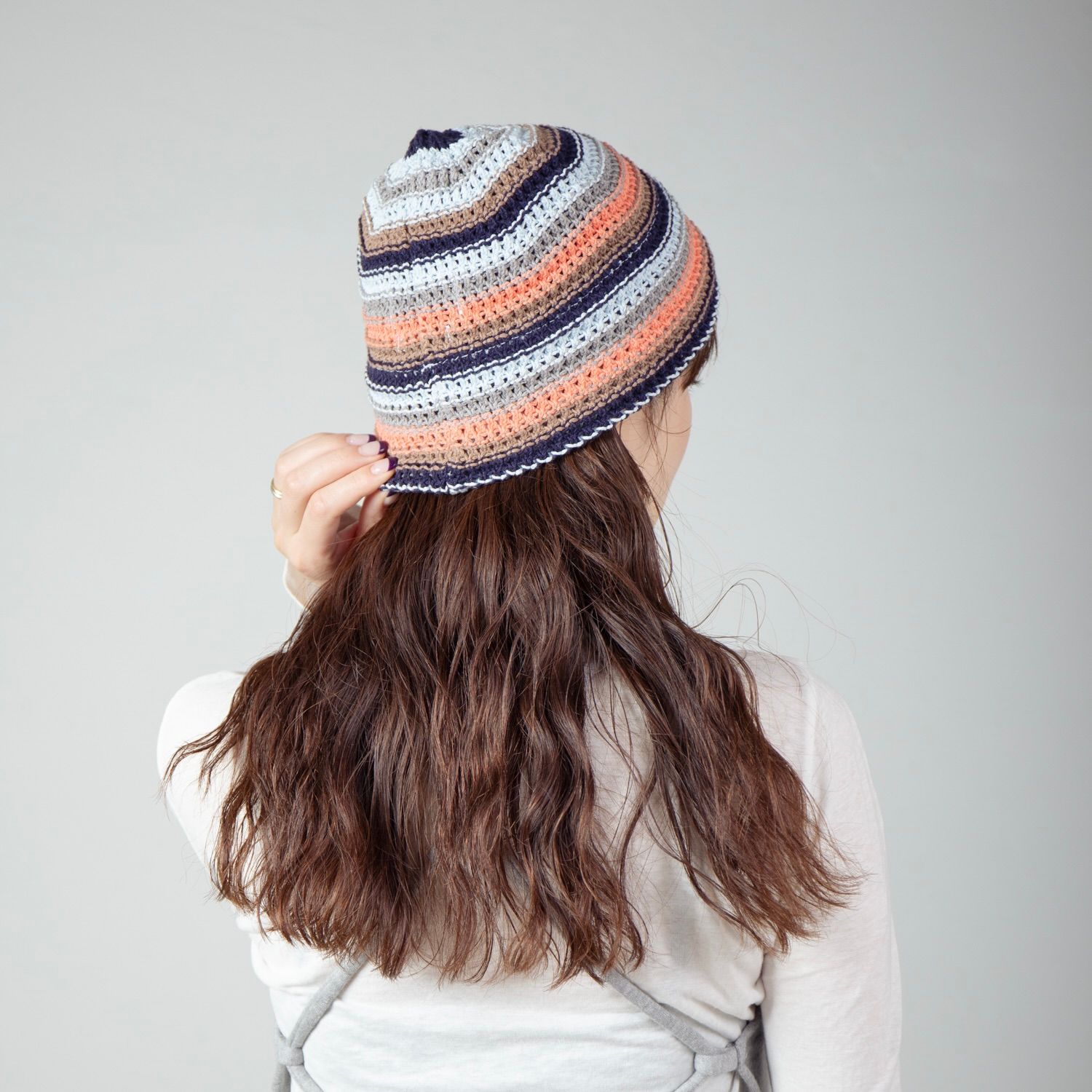 【残り一点】Multi Border Knit Hat