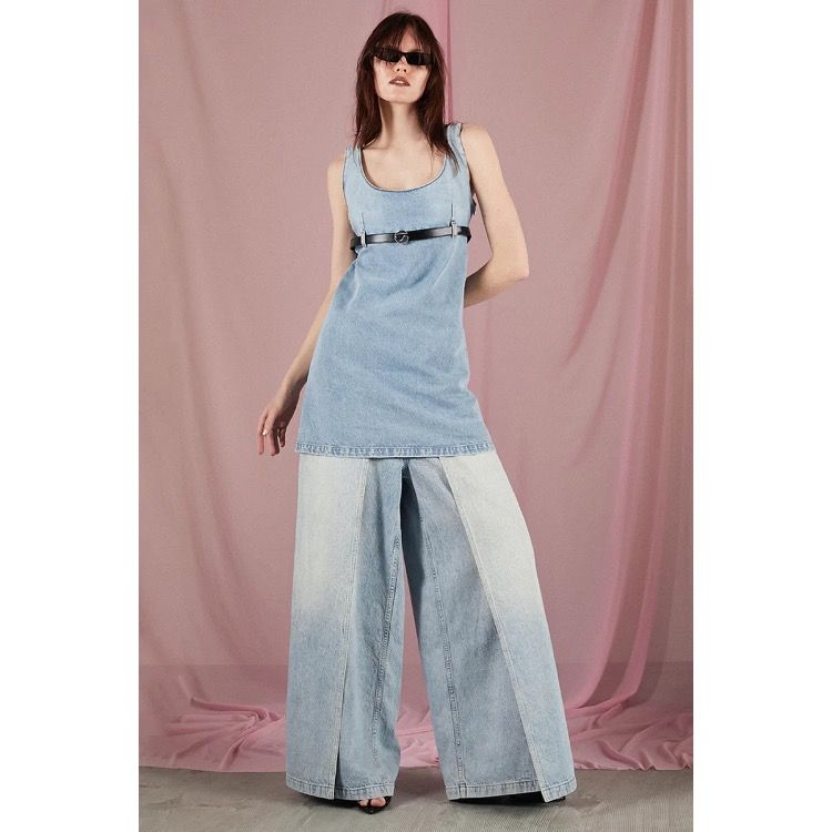 【残り一点】Front Layered Denim