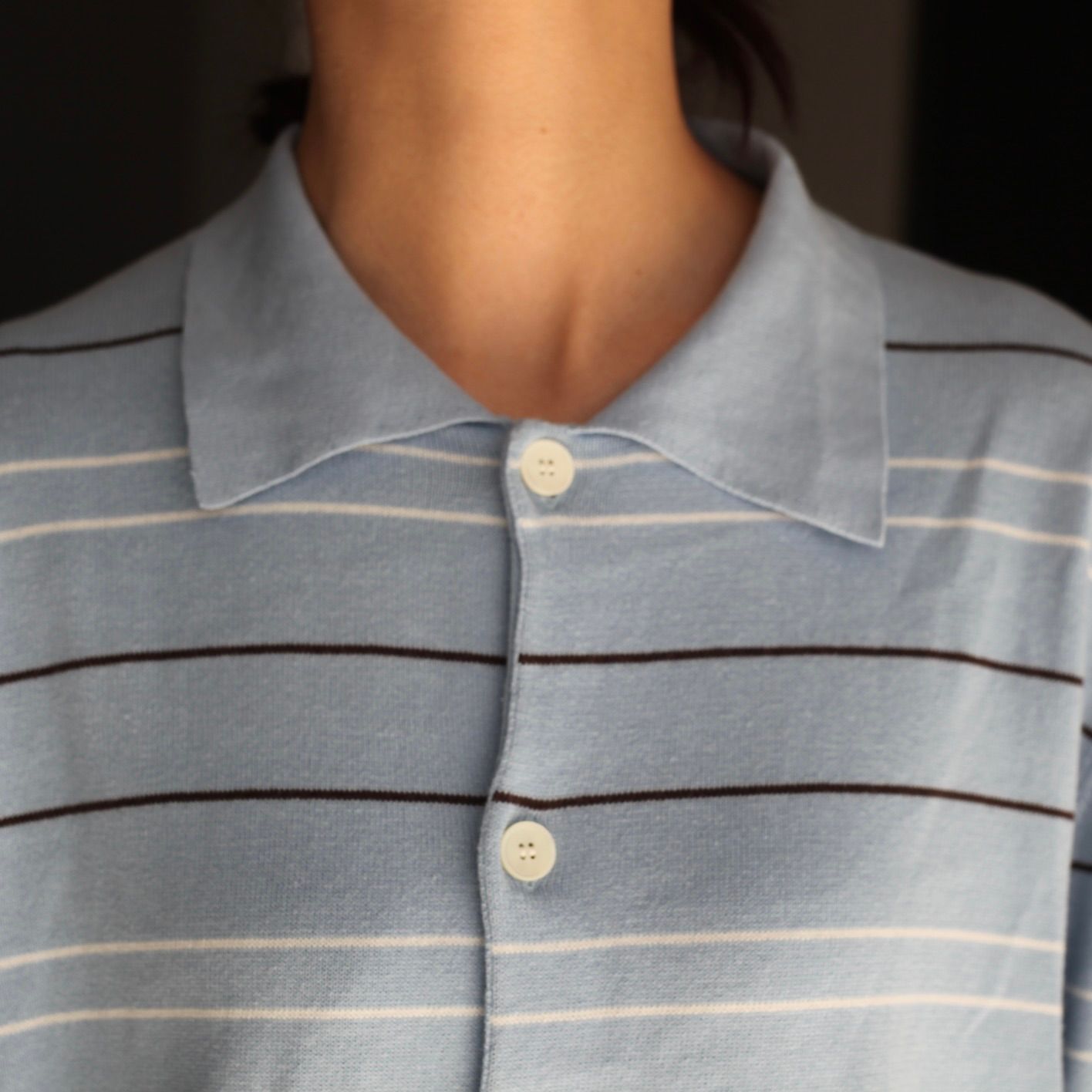 【残り一点】Exuviae Patch Knit Polo