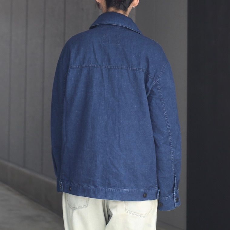 【残り一点】6ozデニムブルゾン(USED)