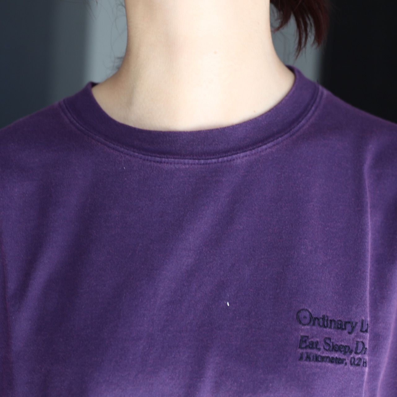 【残り一点】Washed Ordinary L/S Tee With No Effect