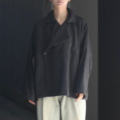【残り一点】縮絨ウールWワイドショートCT