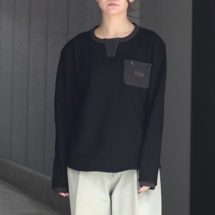 【残り一点】Pacis Thermal Henley Neck