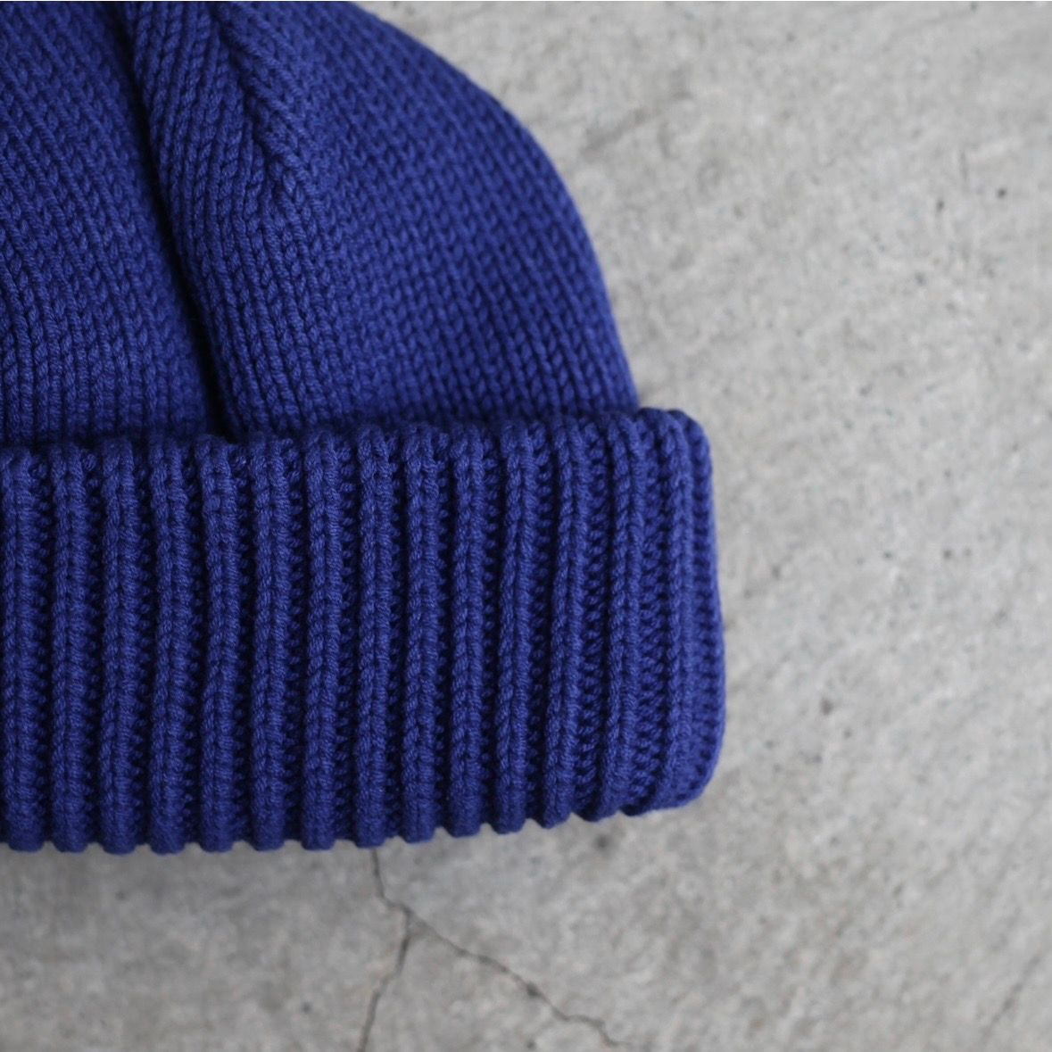 【残りわずか】Knit Cap(BLUE)