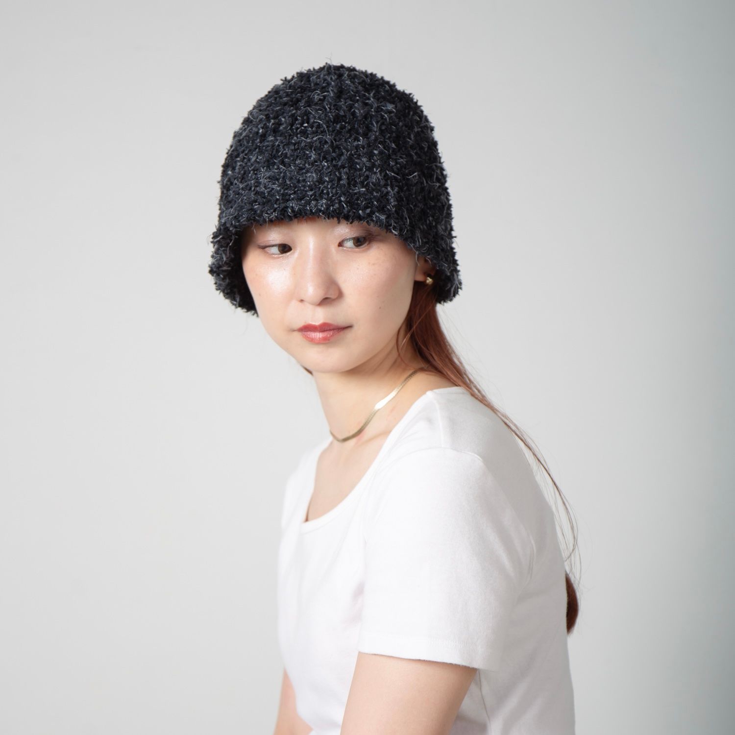 【残り一点】Mix Knit Bucket Hat