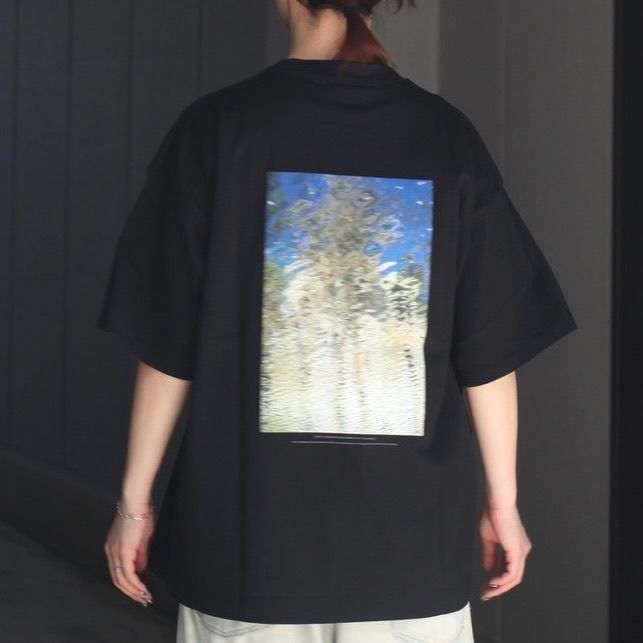 【残りわずか】Photo Print Organic Cotton T-shirt(TARO MIZUTANI)