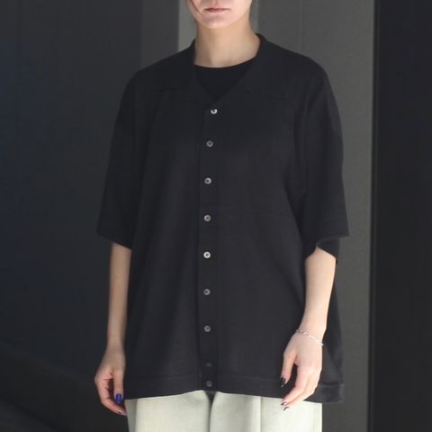 【残りわずか】Washi Open Collar S/S Shirt