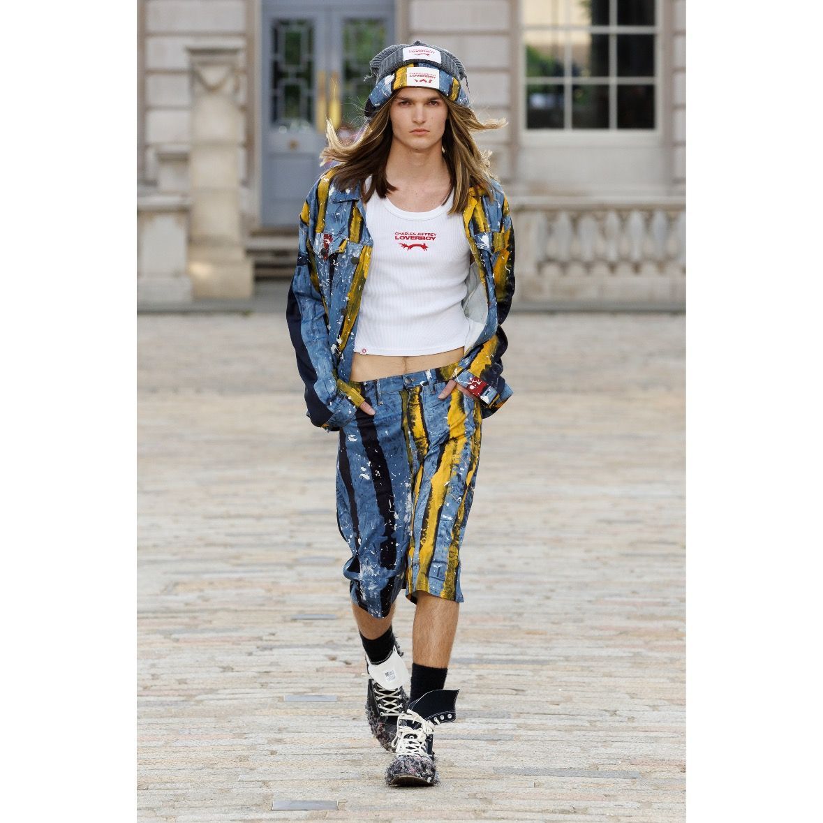 【残り一点】Silky Oversized Denim Jacket