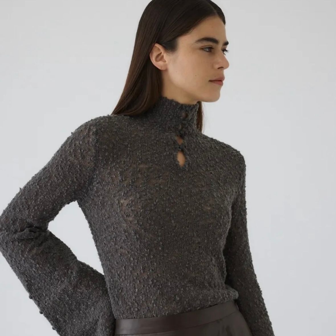 【残り一点】Loop Yarn 2way Tops