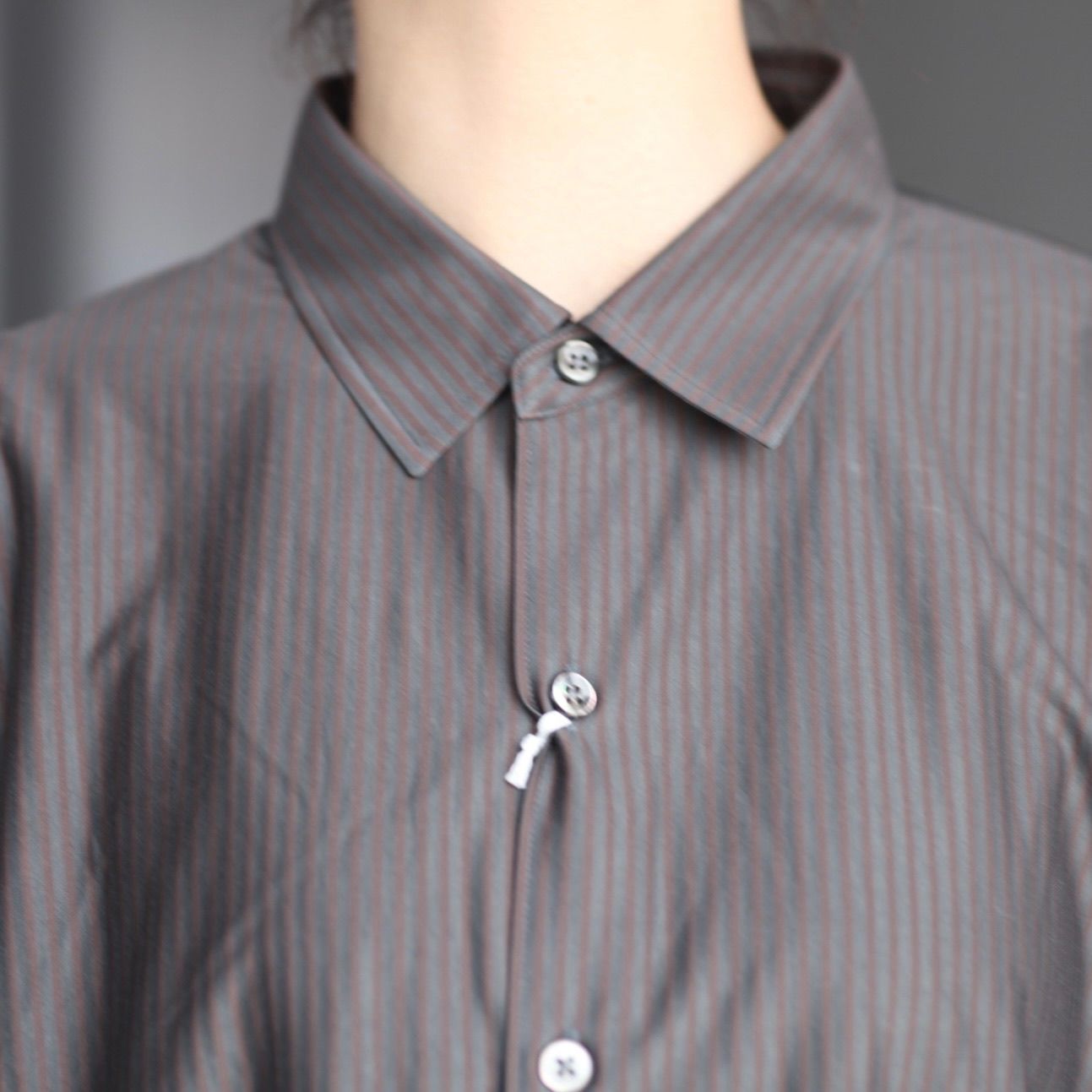 【残り一点】46G Stripe Atmosphere Shirt