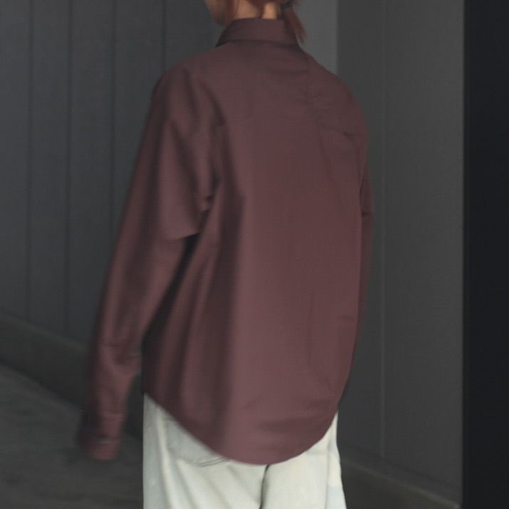 【残り一点】Fly Front Panelled Utility Shirt