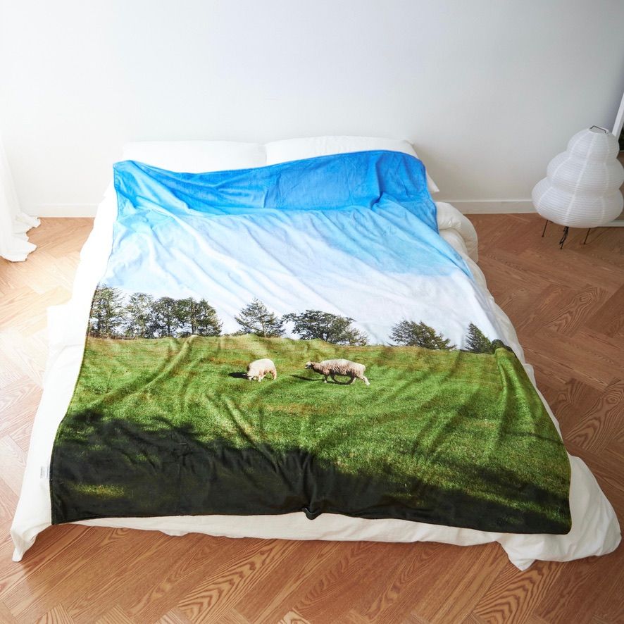 【再販売通知受付可能】Gangwondo Sheep 2 Blanket L