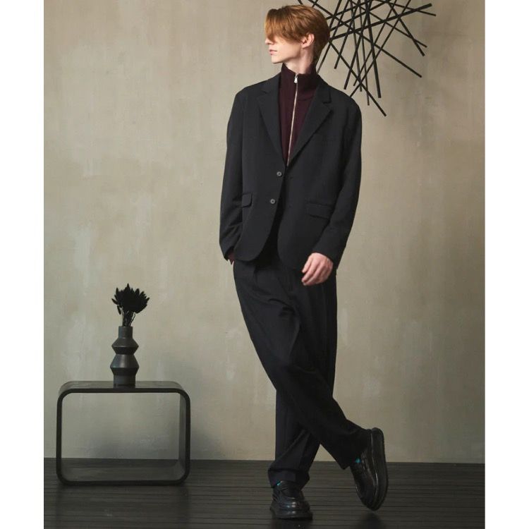 【残り一点】Wool Like Regular-Over Set Up