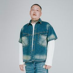 【残り一点】Suicide Studs Denim Shirt