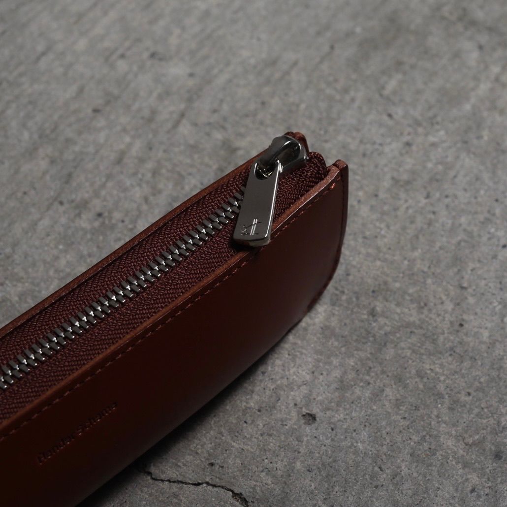 【残り一点】L Zip Pen Case(BROWN)