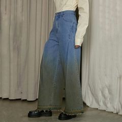 【残り一点】Gradation Wide Denim Pants