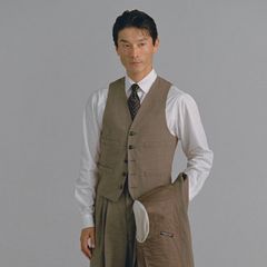 【残り一点】V Back Neck Gilet