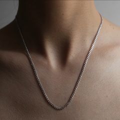 【残り一点】Saffi Necklace 50cm(SILVER)