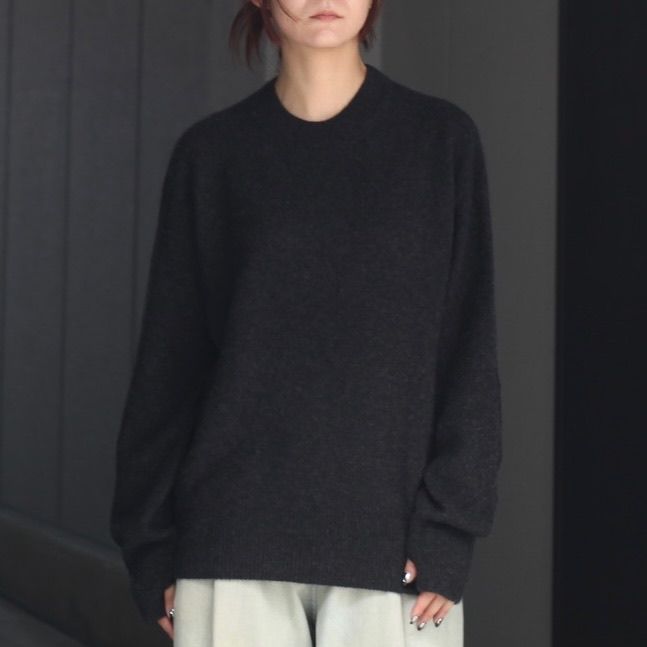 【残り一点】Cashmere Wholegarment Crewneck Sweater