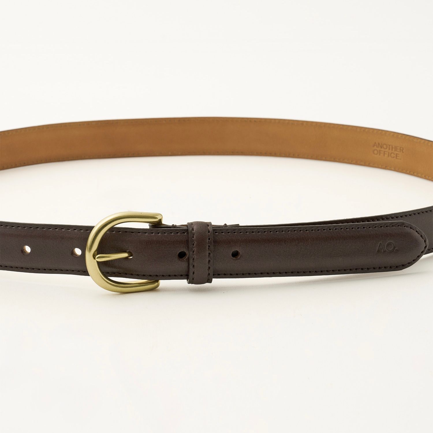 【残り一点】Plump Leather Belt