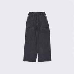 【残り一点】Denim Cut Off Buggy Pants
