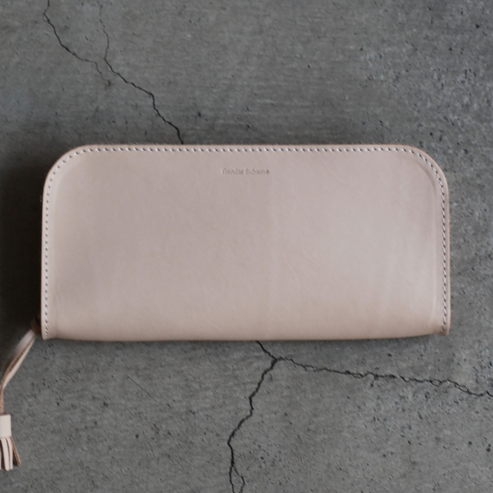 【残りわずか】Zip Pen Case(NATURAL×TRICOLOR)