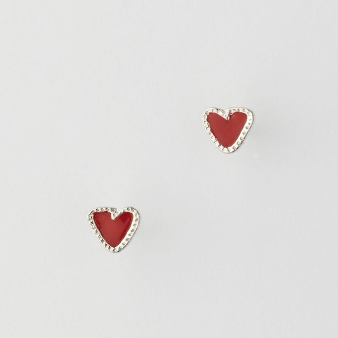 【お取り寄せ注文可能】YU-KIN Tiny Heart Earrings(両耳用）