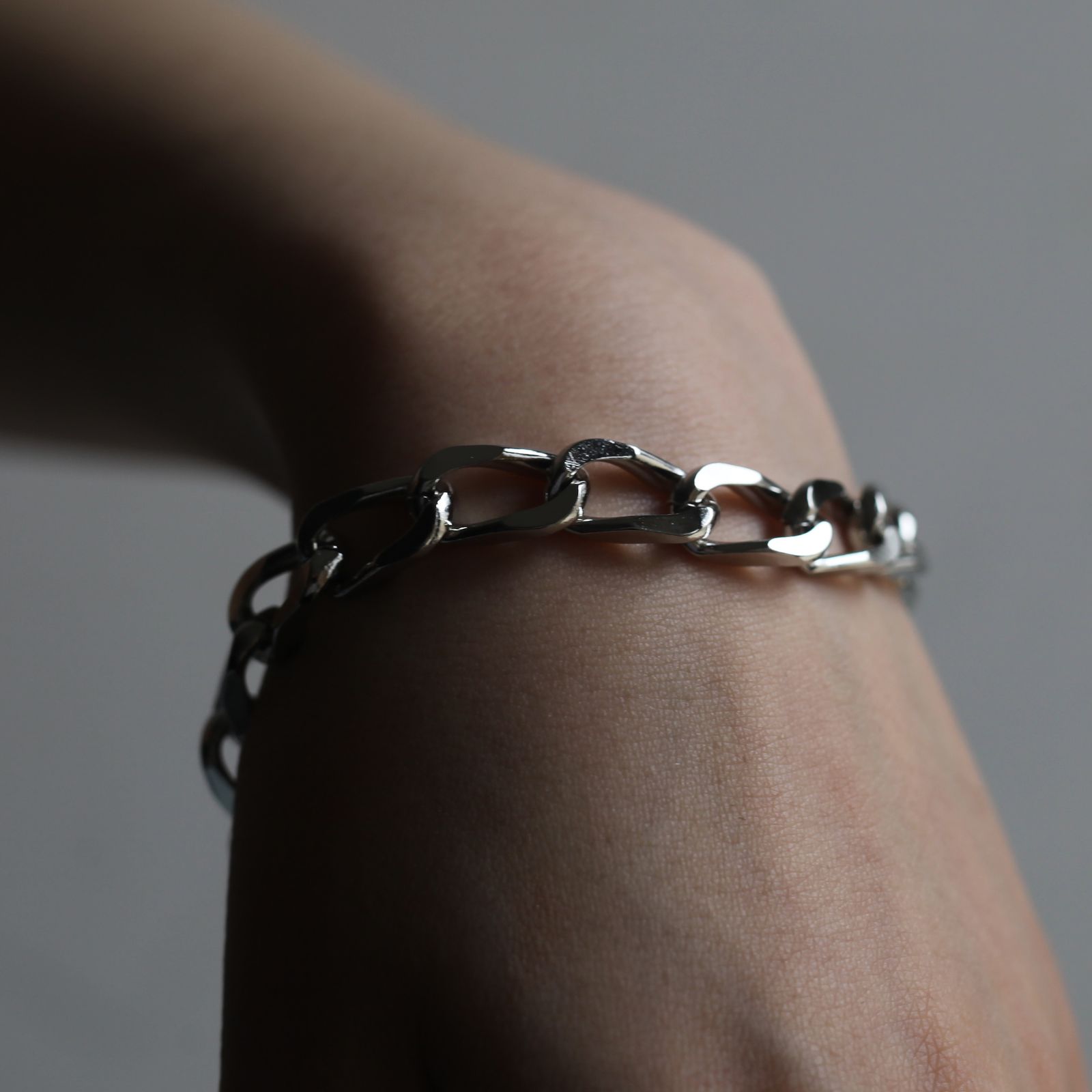 LITTLEBIG - 【残りわずか】Curb Chain Bracelet(SILVER) | ACRMTSM