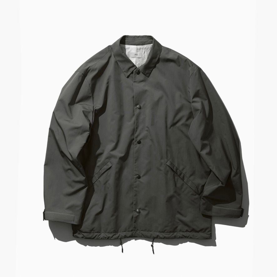 上級品 週末限定価格○ATON VENTILE NYLON COACH JACKET | lebastart.com