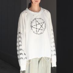【残り一点】Wire Star Long Sleeve T-Shirt