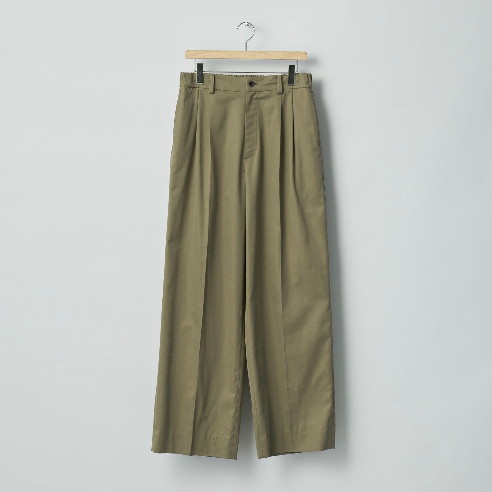 【残り一点】Cotton Rayon Easy Long Wide Trousers