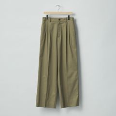 【残り一点】Cotton Rayon Easy Long Wide Trousers