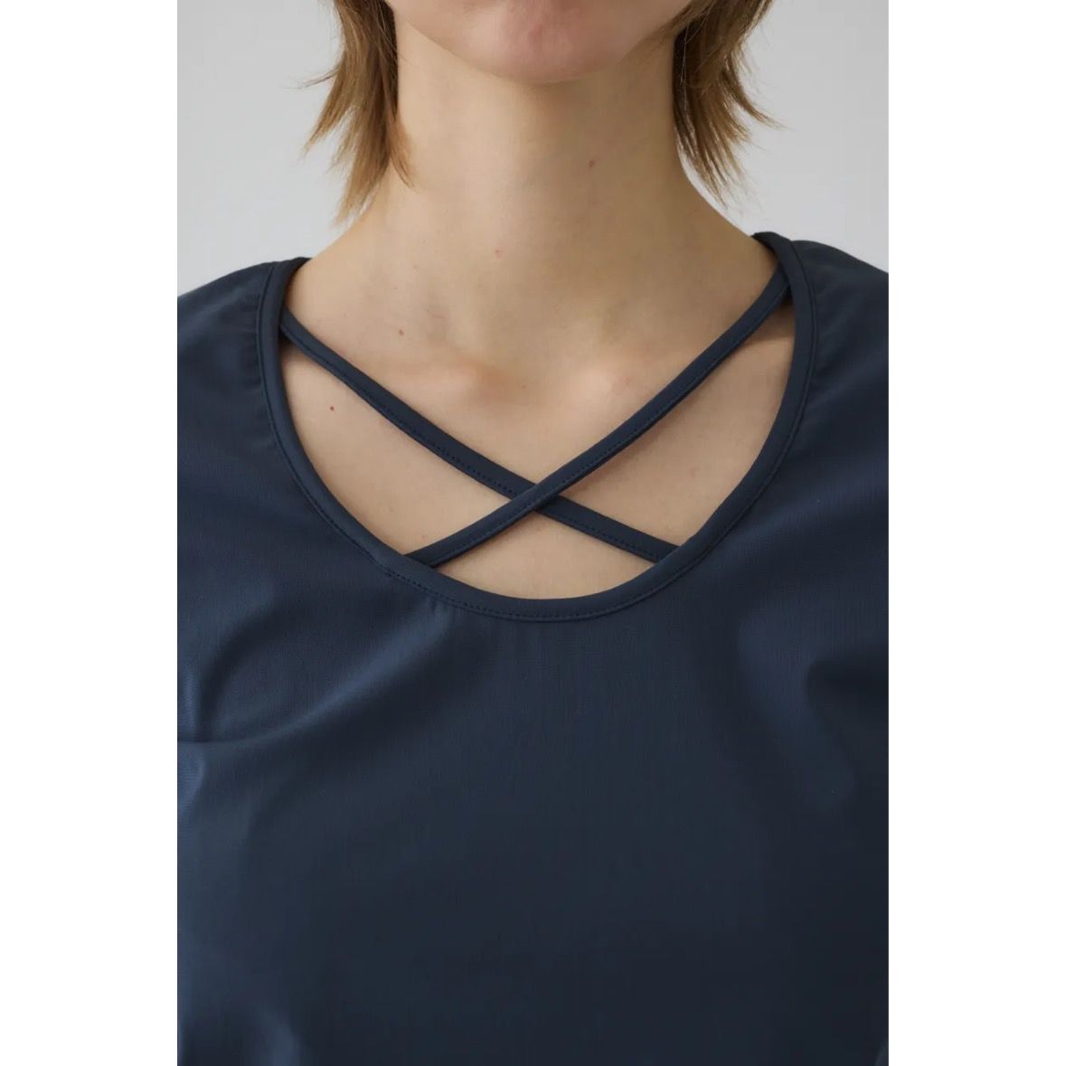 【残り一点】Cross Strap Skin Tops