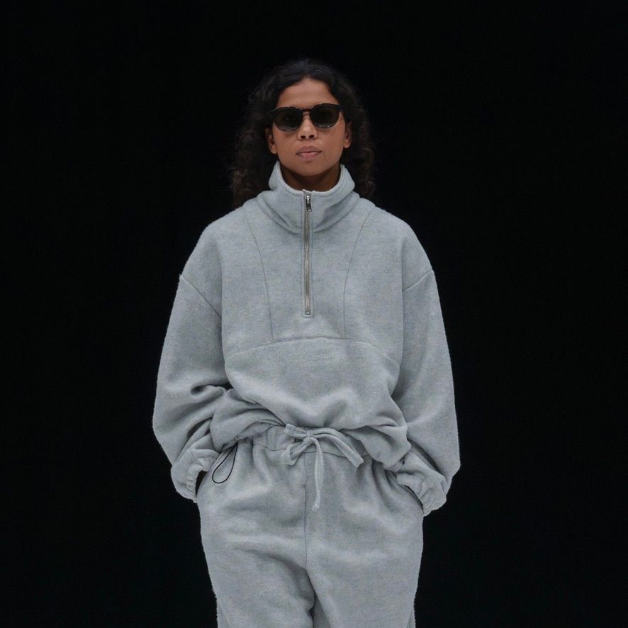 【残り一点】Silk Fleece Half Zip Pullover