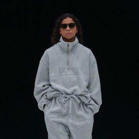 【残り一点】Silk Fleece Half Zip Pullover