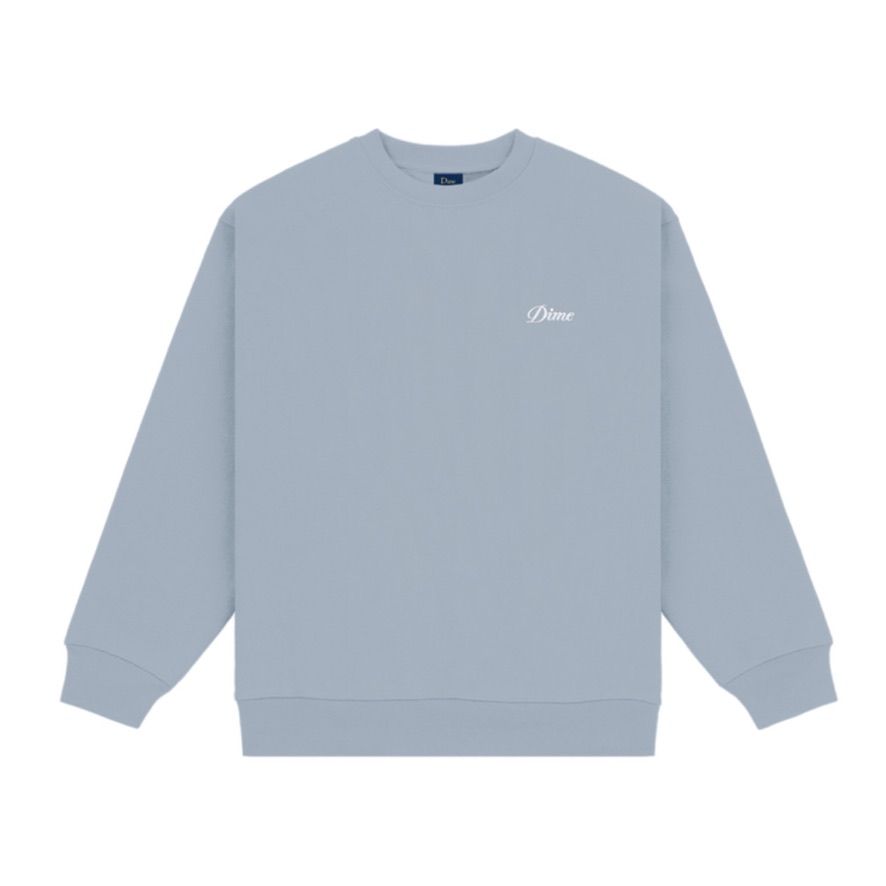 Dime - 【残り一点】Cursive Small Logo Crewneck | ACRMTSM