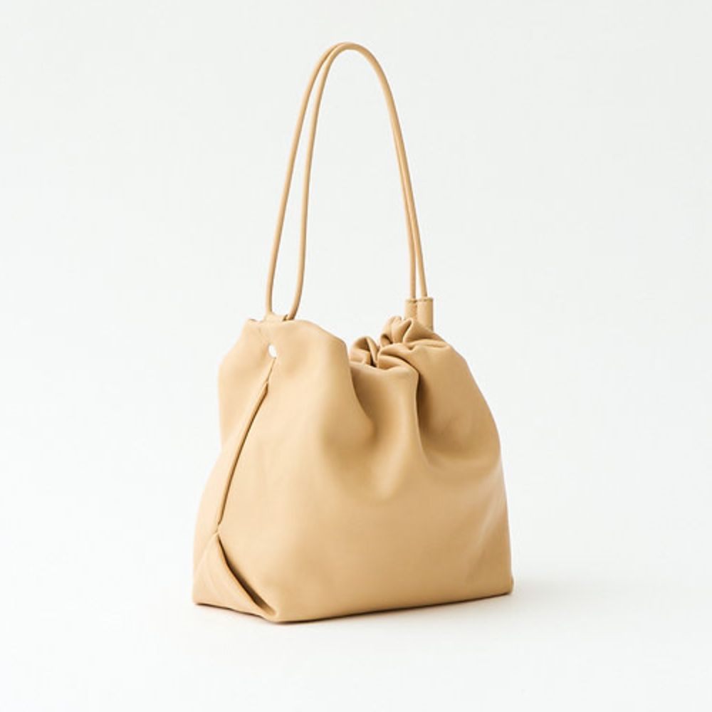 【残り一点】French Lamb Drawstring bag MR
