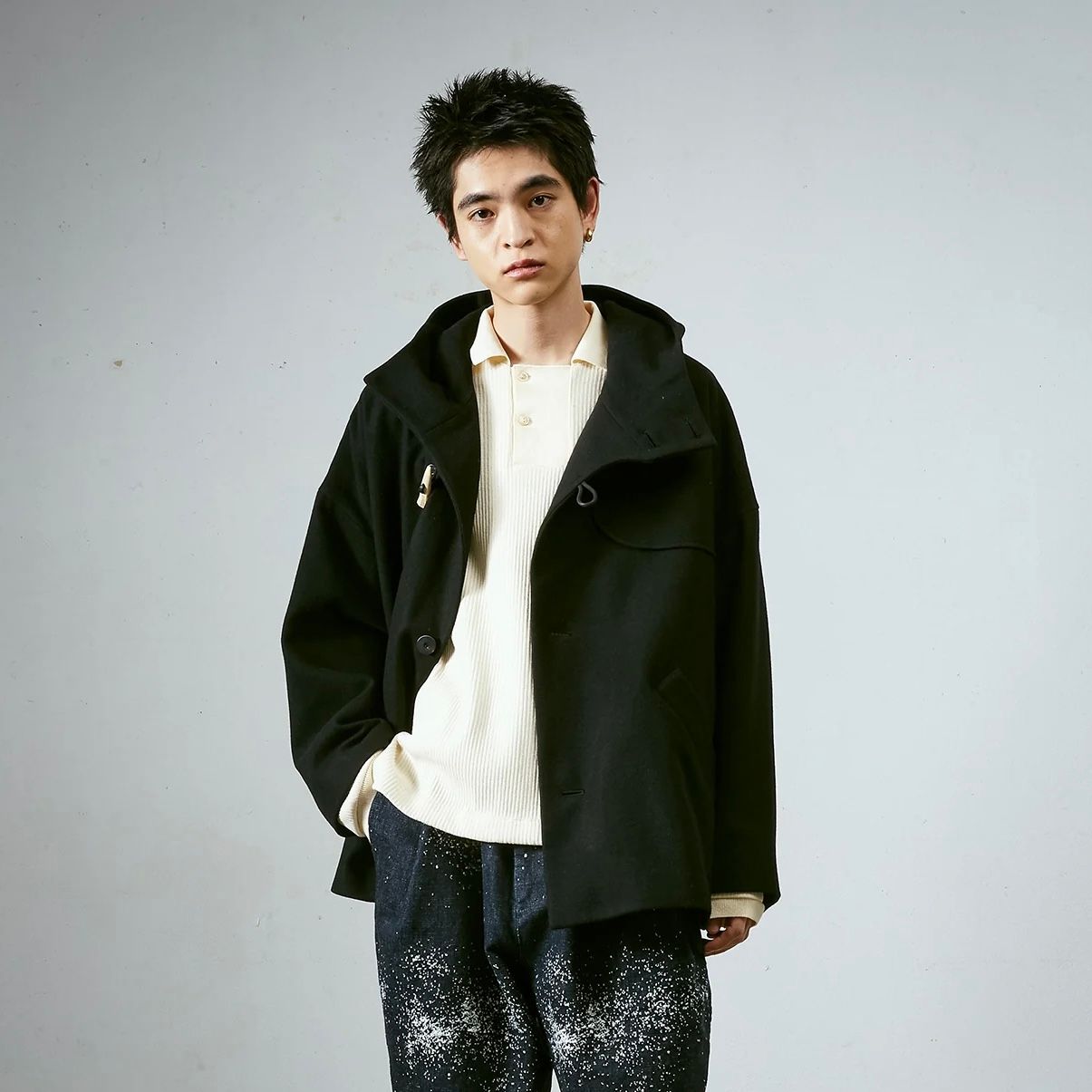 【残り一点】メルトンダッフルショートCT