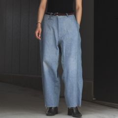 【残り一点】Reconstructed Super Baggy Slacks Denim_2(M)