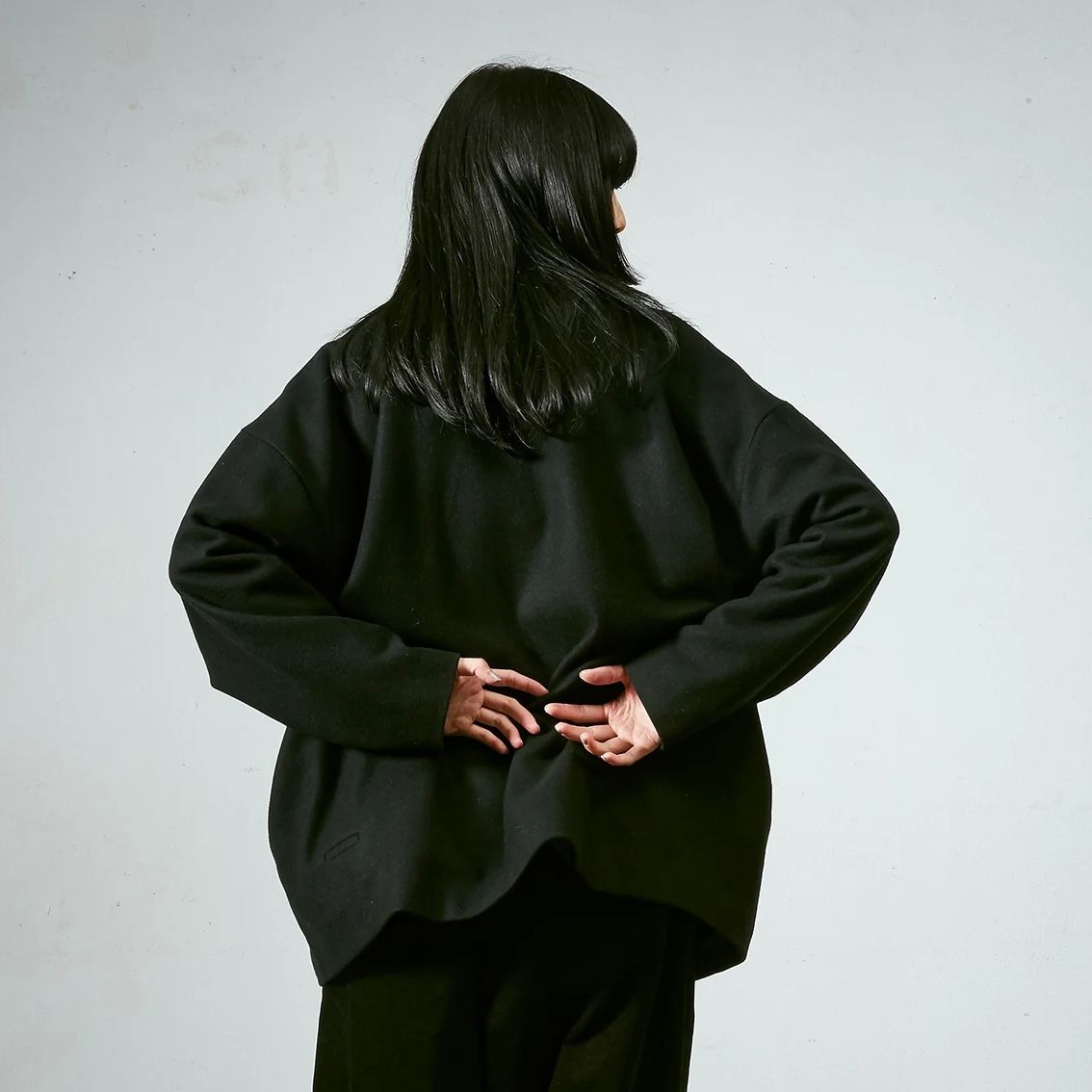 【残り一点】メルトンBIGハーフコート