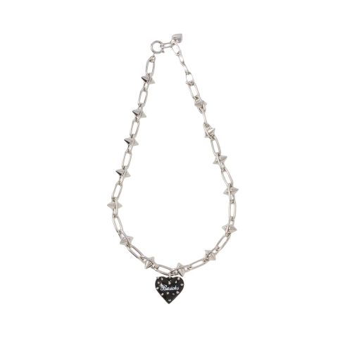 【残り一点】Spiky Heart Necklace(SILVER)