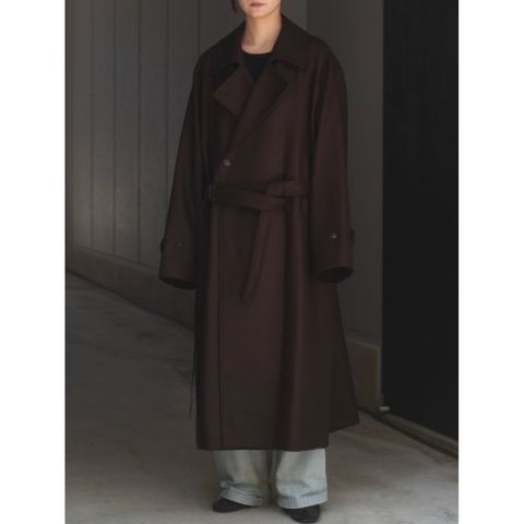 【残りわずか】Oversized Double Breasted Coat(WOOL)