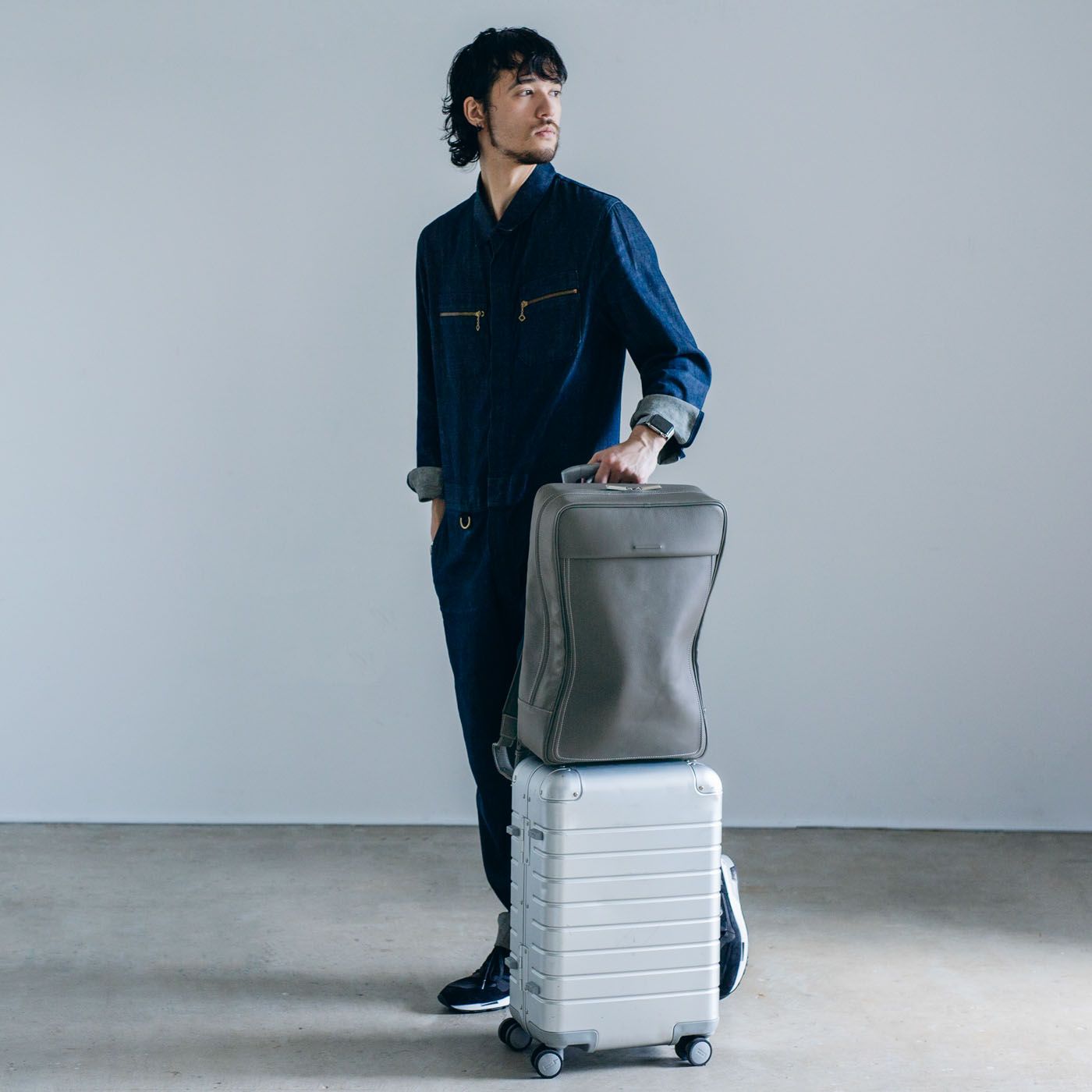 【残り一点】ソフトバックパック_Large(GRAY)