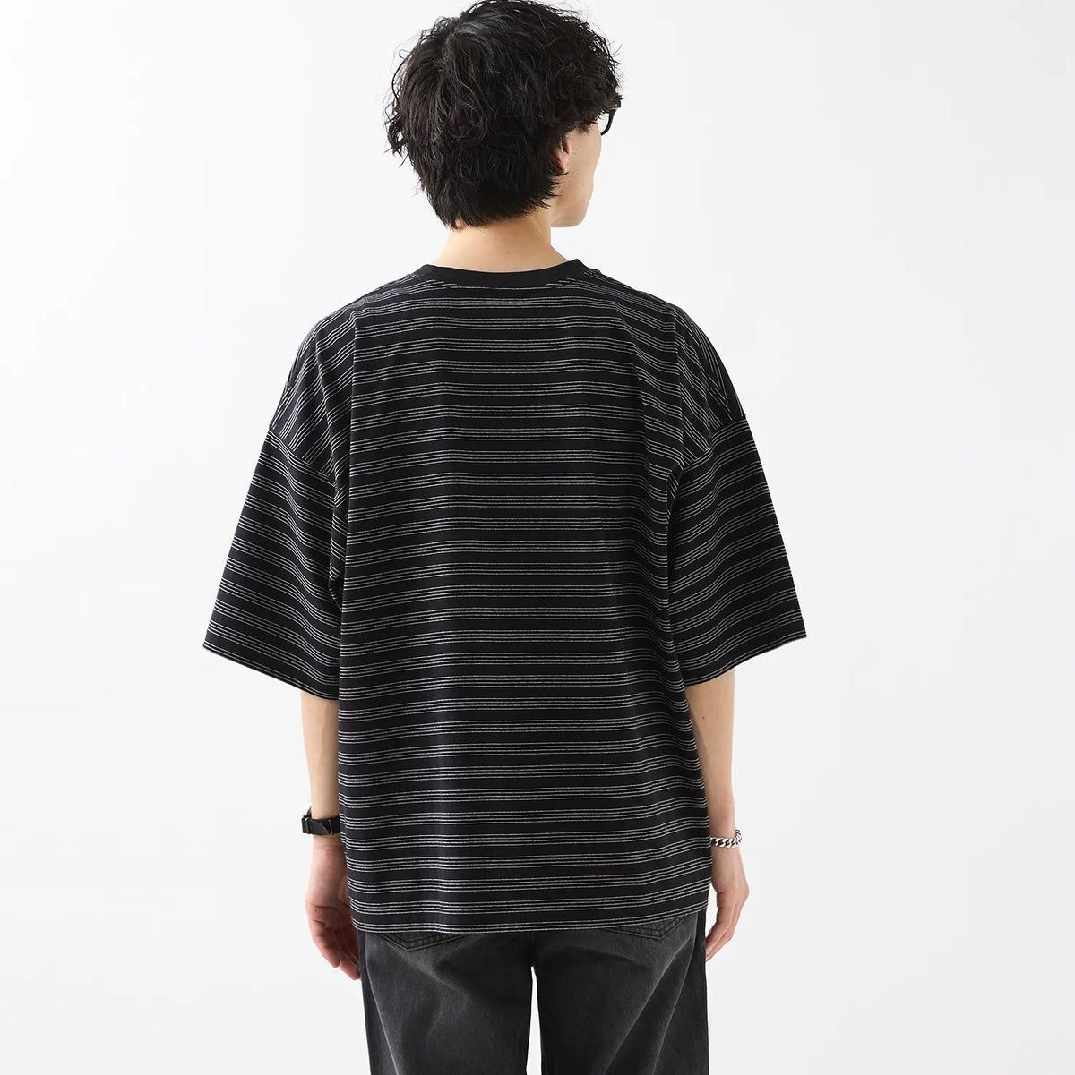 ALLWEATHER TEE L/S BORDER
