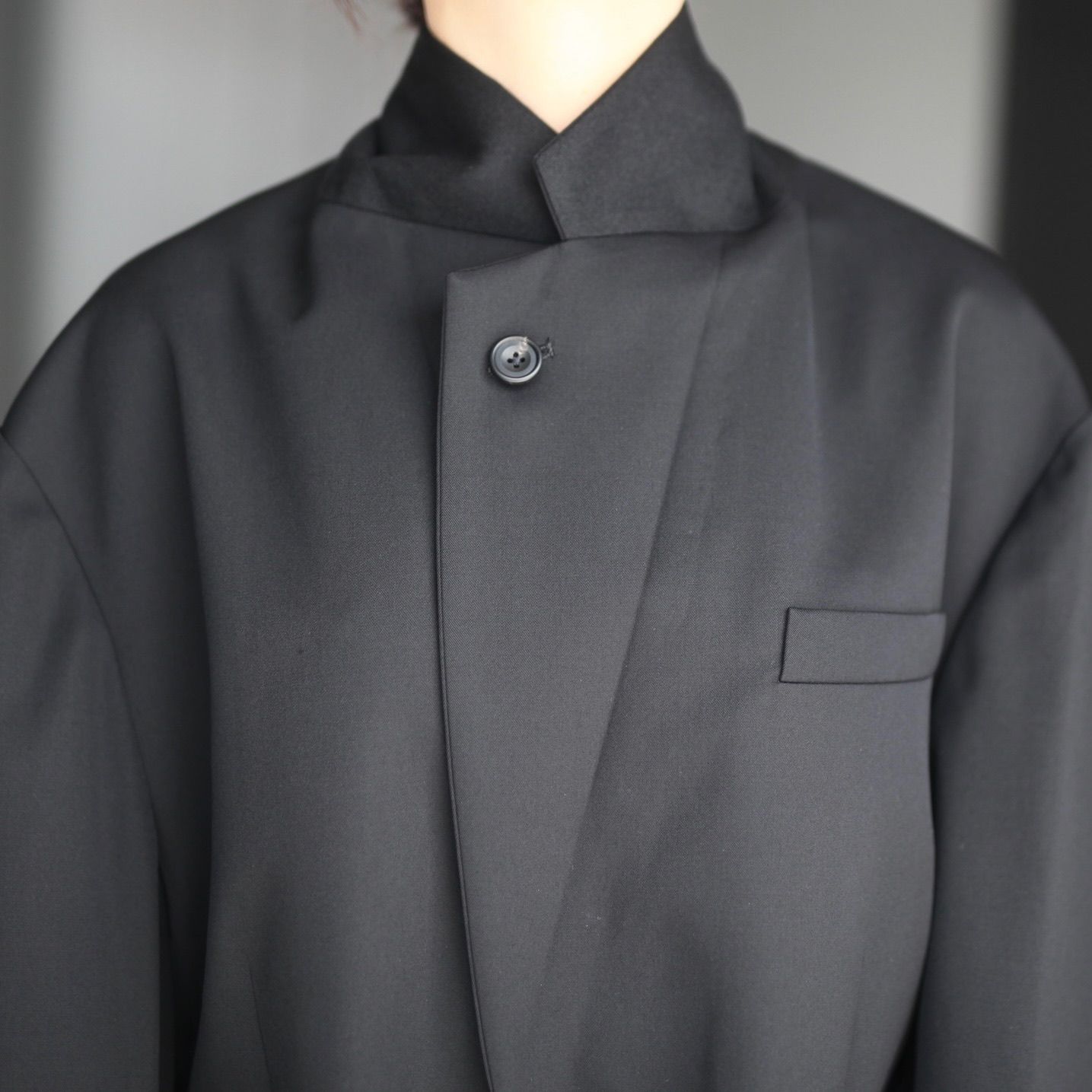 【残り一点】Oversized Single Breasted Long Jacket