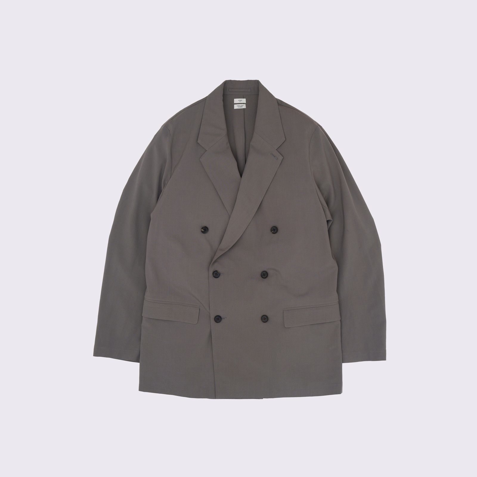 YOKE - 【残り一点】Wool Washer Tropical Double Breasted Jacket