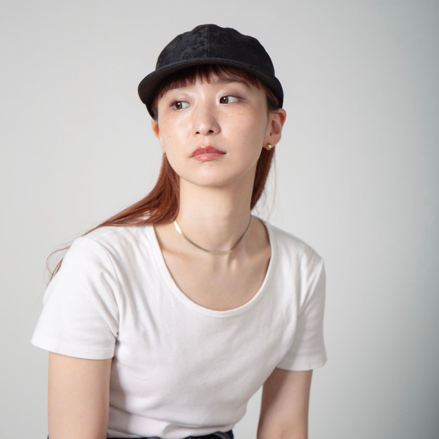 【残り一点】Jacquard Roundrim Cap