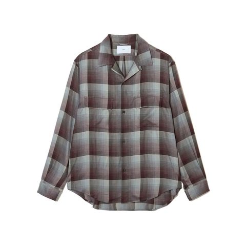 【残りわずか】Ombre Open Collar Shirts