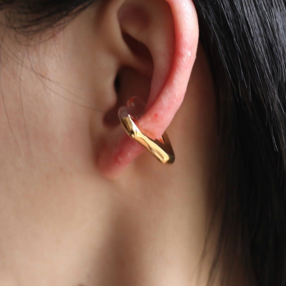 【お取り寄せ注文可能】Rough Heart Ear Cuff
